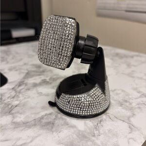 Rhinestone Car Phone Mount